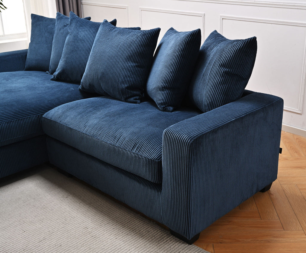 Luxe - Oversized 2-Piece Sectional L-Shaped Sofa Chaise