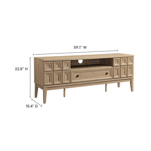 59IN TV Stand To Accommodate TVs Up To 65IN