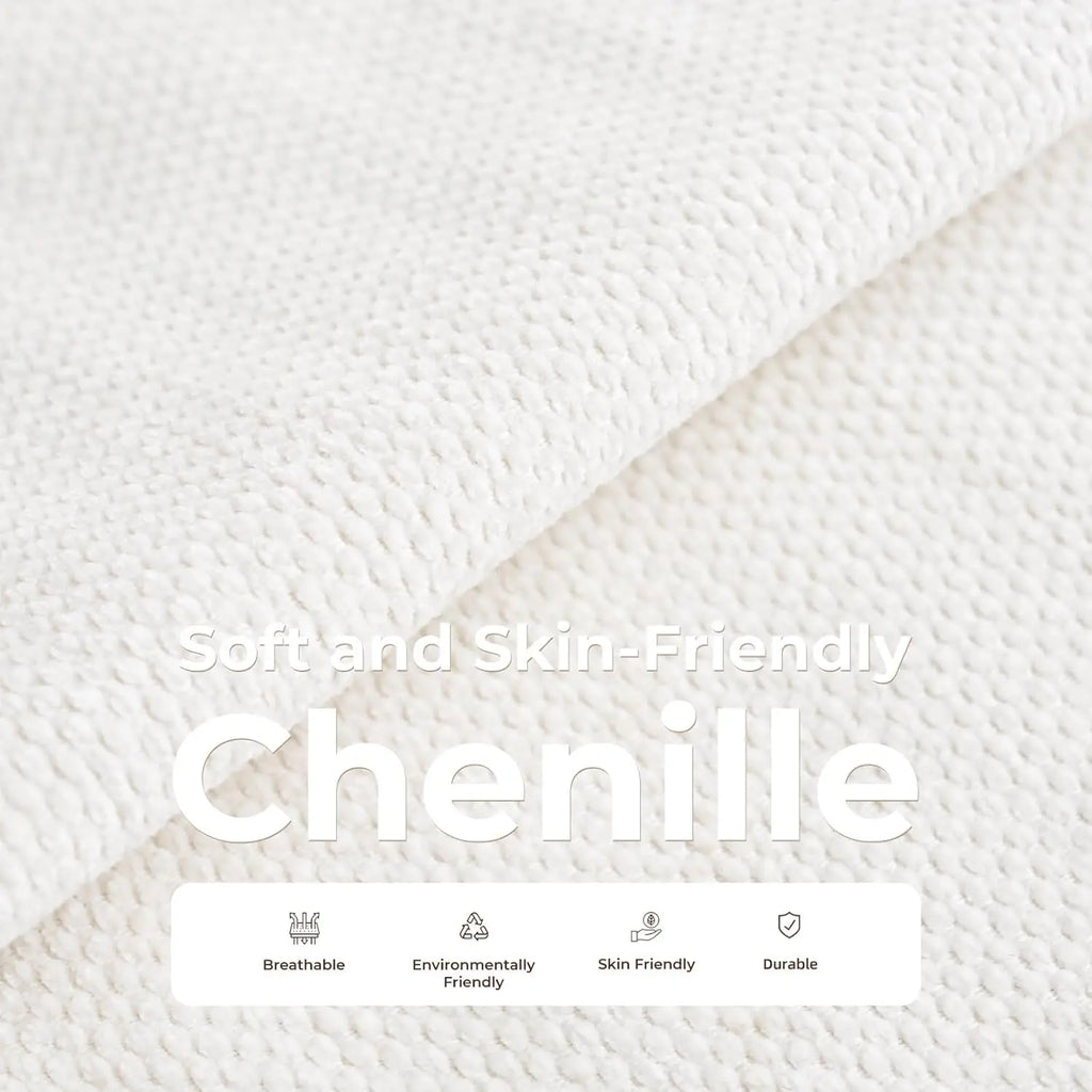 105" Boneless Cloud Chenille Upholstered L-Shape Sofa with Chaise