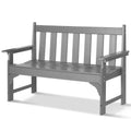 All Weather Outdoor Bench 800 Lbs 2 Person Rot/Fade Proof