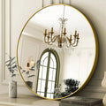 Wall Mirror 20x24x30IN Gold Finish