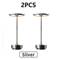 2PCS Rechargeable Wireless Table Lamp USB-C, Desk Lamp