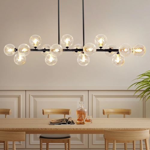16-Lights Sputnik Chandelier 54in