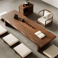 Solid Wood Low Floor Table, Meditation, Tea Ceremony 47.2 x 23.6 x 13.7IN