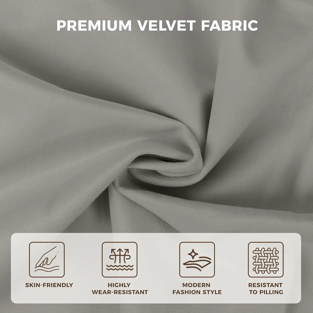 74.8" 3-in-1 Queen Velvet Convertible Pull-Out Sofa Bed, Pockets