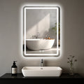 20x28 inch LED Mirror Vanity Backlit Lights DeFogging with Demister