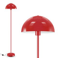 Industrial Floor Lamp, 65.6IN Retro Mushroom Dome Shade, Whole Metal