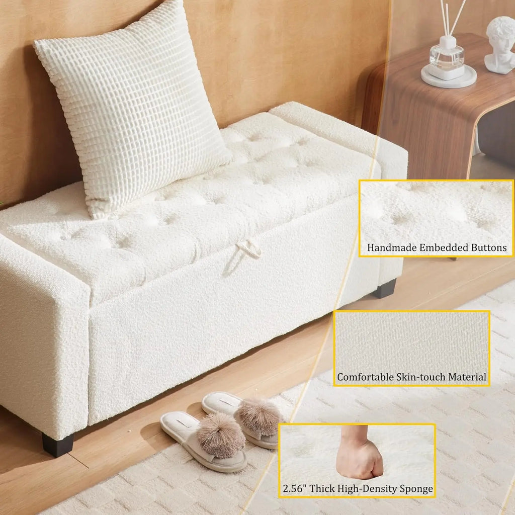 Storage Ottoman Bench