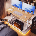 JHK 63INx24IN Electric Ergonomic Height Adjustable Standing/Sitting Desk