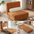 Convertible  Futon Sleeper Chair, 3-in-1 Fold-Out Chair That Turns Into A Sleeper