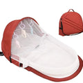 Portable Newborn Bed - Bionic Isolation Travel Crib, Foldable Anti-Stress Bassinet