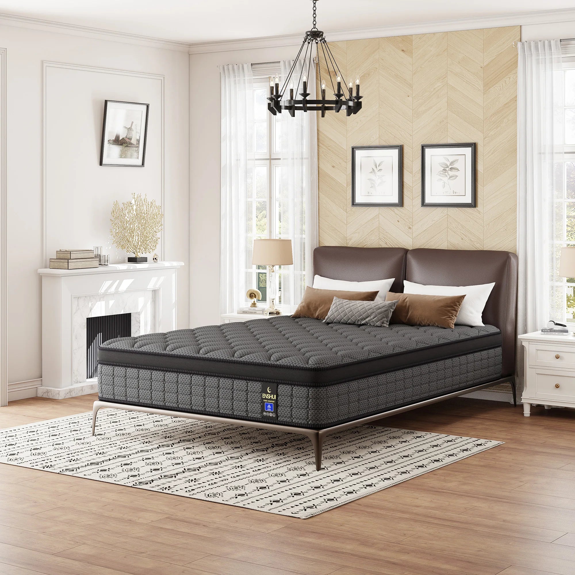 12" & 14" Gel Memory Foam Twin Full Queen King Mattress