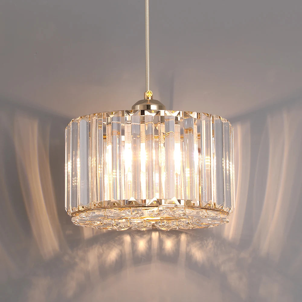 Nordic Hanging Ceiling Pendant Light Crystal Led Chandelier.