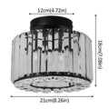 Nordic Hanging Ceiling Pendant Light Crystal Led Chandelier.
