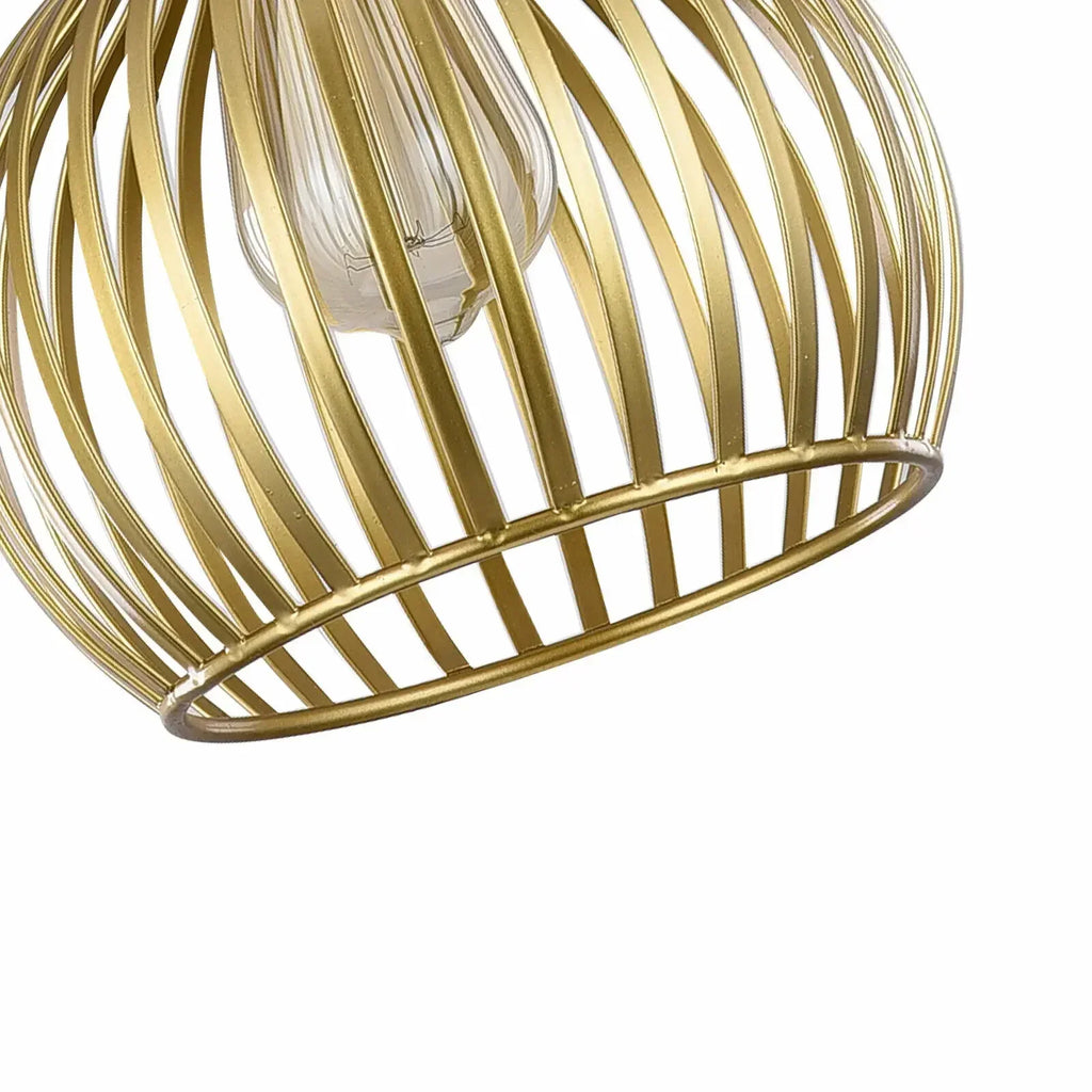 Gold Modern Pendant Chandelier, Elegant Kitchen Hanging Lamp Lighting Fixture for Contemporary Interiors