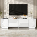 70.8'' TV Stand for up to 75IN TVs, Storage Cabinets, 4 Drawers