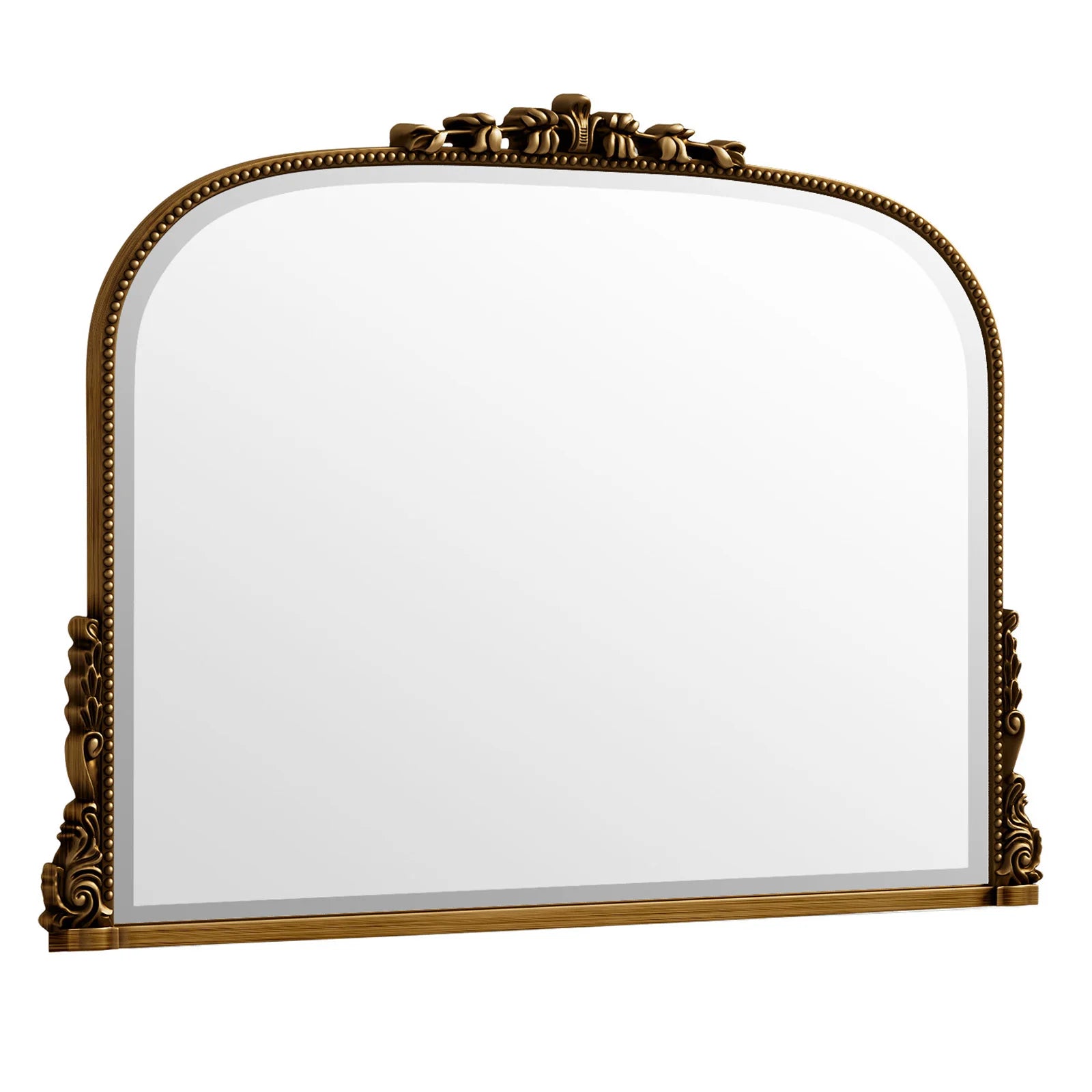 BEAUTYPEAK Arched Vanity Mirror Vintage Decor