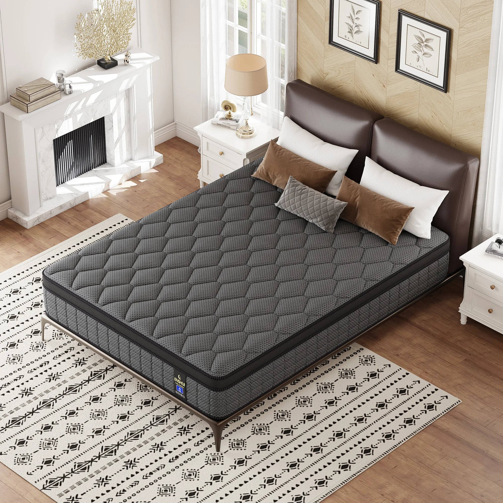 12" & 14" Gel Memory Foam Twin Full Queen King Mattress