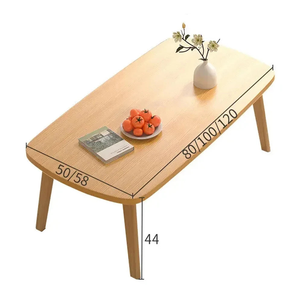 Folding Small Coffee Table, Portable Simple for Small Spaces, No Assembly
