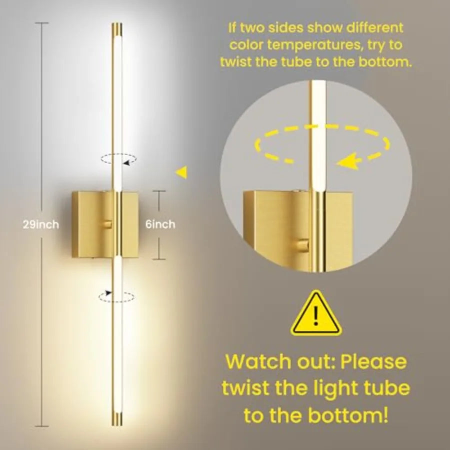 Battery Operated Wall Sconces Set-of-Two 10000mAh, Rechargeable w/Remote 360° Rotation