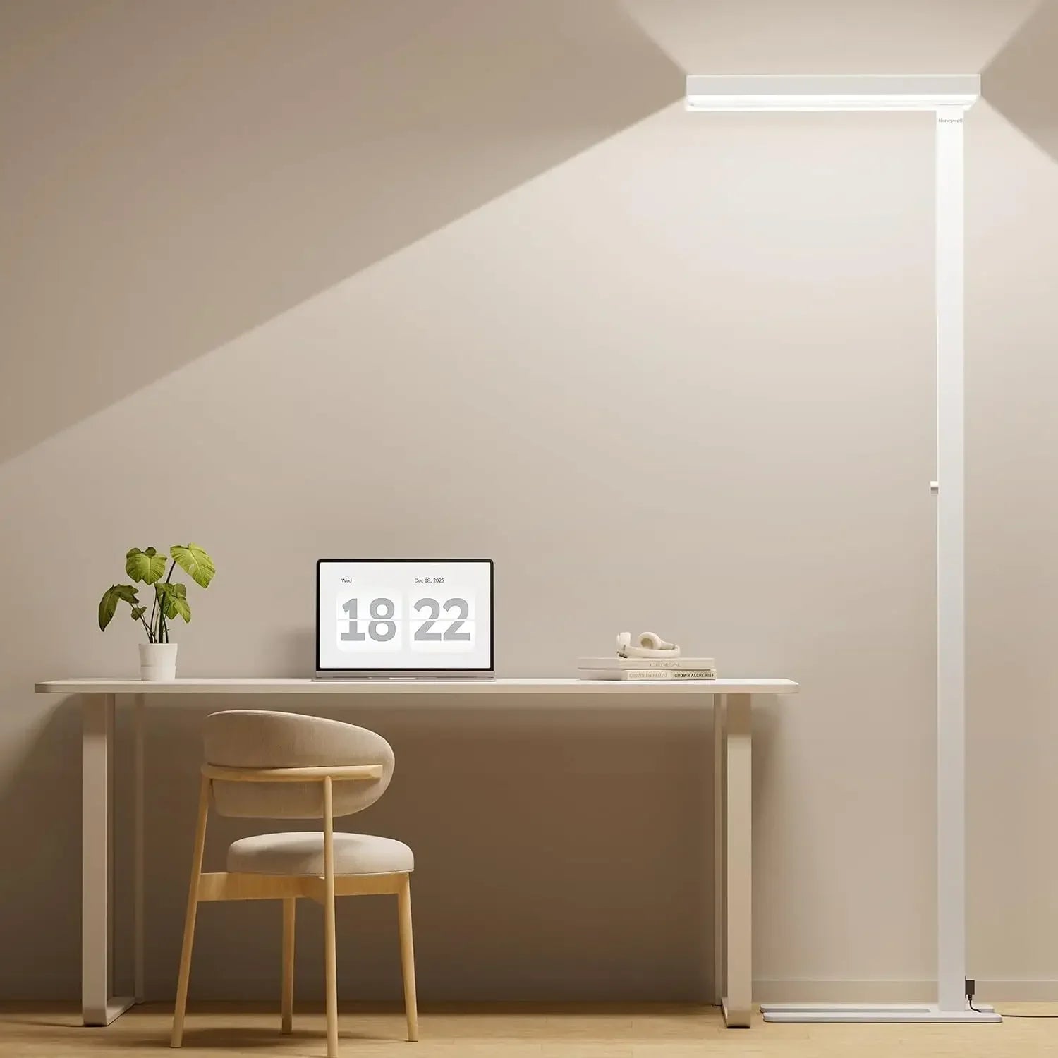 6000LM LED Floor Lamp, Eye-Caring Reading Standing Light,