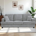 89" Cloud Couch Sofa in Chenille, Extra Comfy Soft 3-Seater