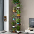 7/8 Tiers Garden Plant Stand, Metal Tiered Shelf Potted Plant Holder