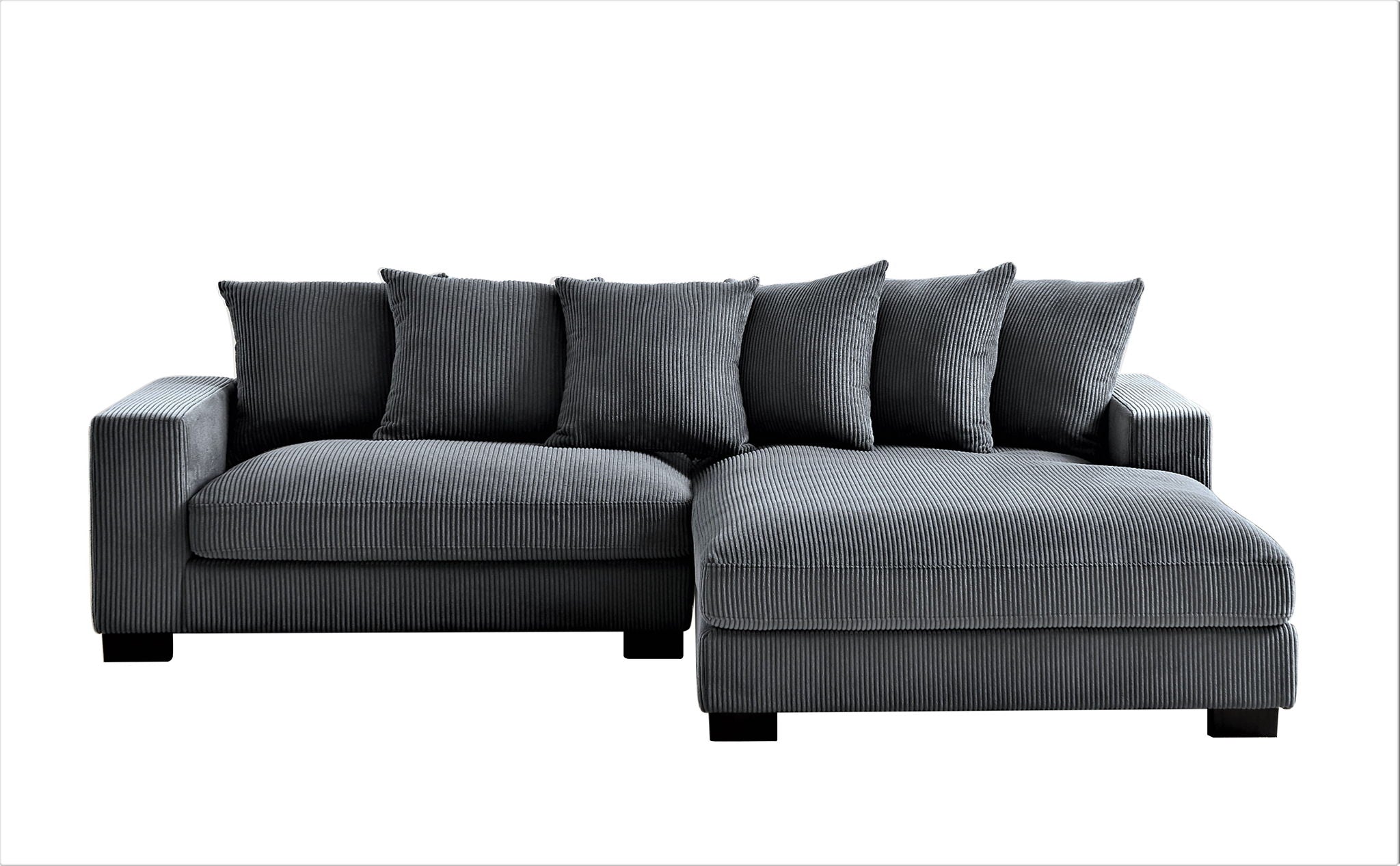 Luxe - Oversized 2-Piece Sectional L-Shaped Sofa Chaise