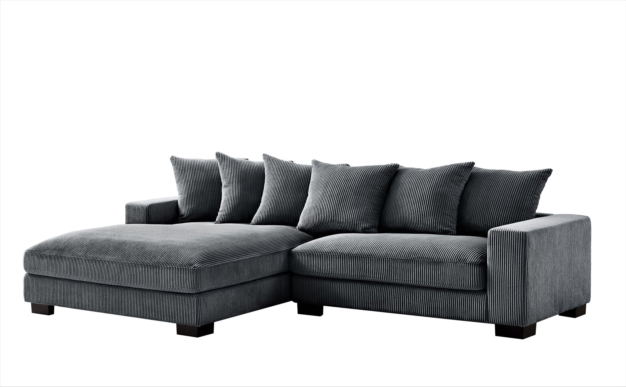 Luxe - Oversized 2-Piece Sectional L-Shaped Sofa Chaise