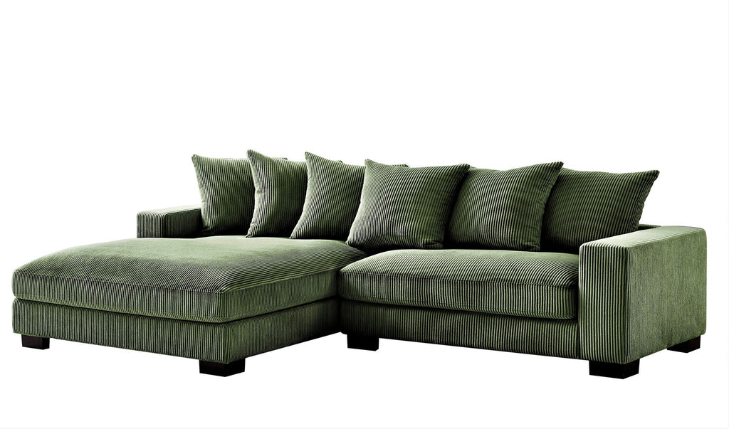 Luxe - Oversized 2-Piece Sectional L-Shaped Sofa Chaise
