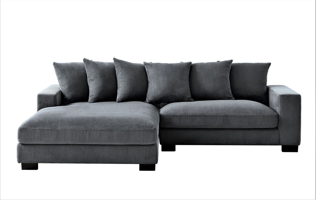 Luxe - Oversized 2-Piece Sectional L-Shaped Sofa Chaise